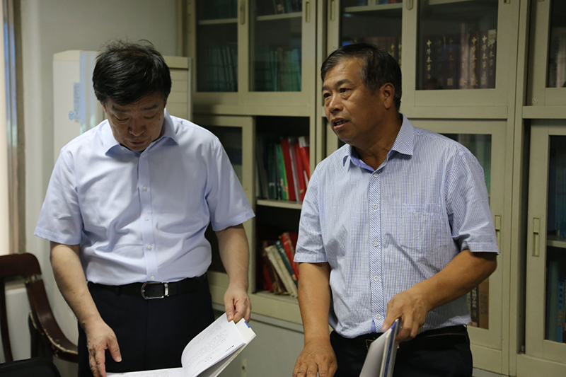 保定市委常委、纪委书记、监委主任周省时来药都制药集团调研