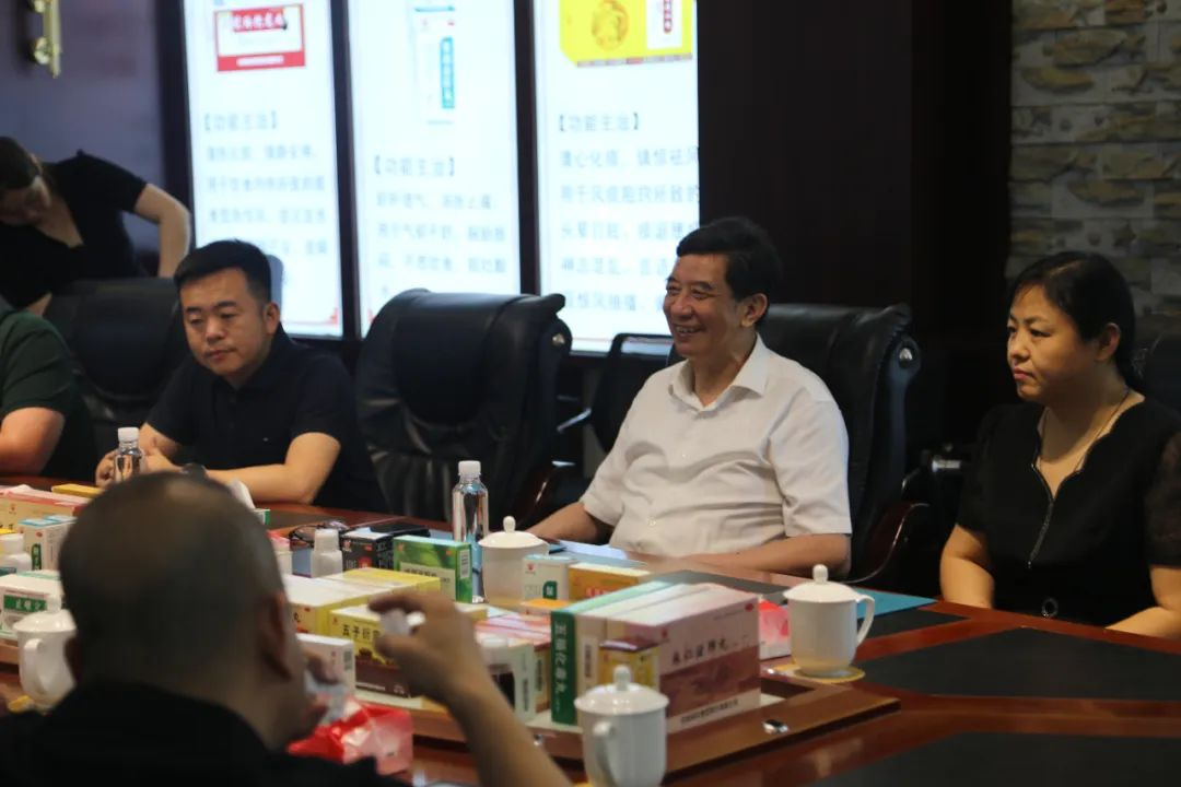 【集团新闻】中国中药协会副会长刘张林一行莅临药都集团调研